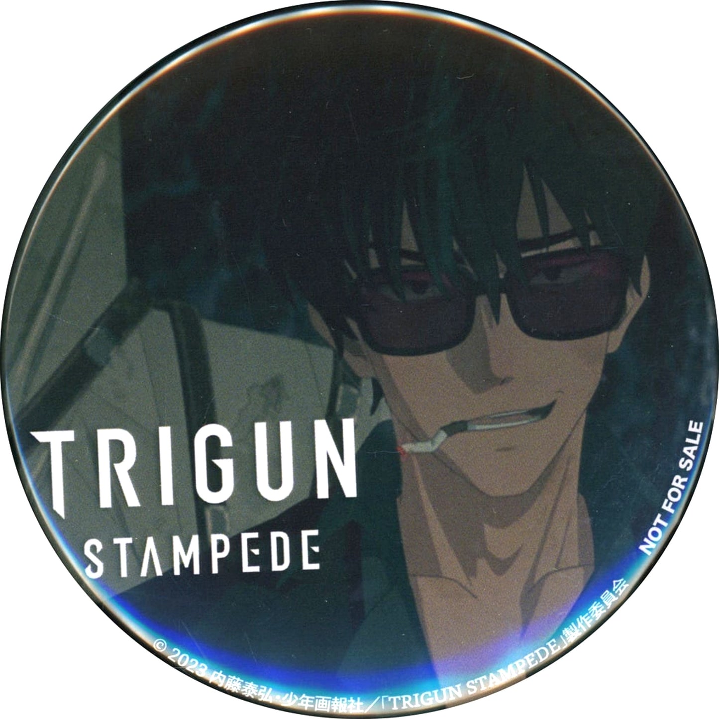 Nicholas D. Wolfwood Trigun Stampede Blu-ray Vol. 2 Amazon.co.jp Limited Purchase Bonus Button [USED]