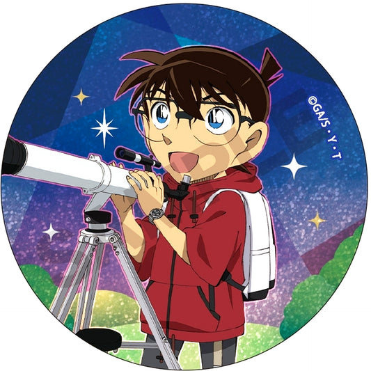 Conan Edogawa Detective Conan Glitter Upper Body Trading Kira Holo Star MIX Button Astronomical Observation [USED]