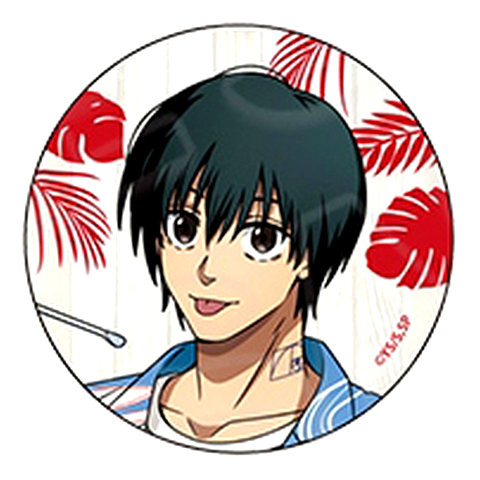 Yoichi Nagumo Close Up Sakamoto Days x THE Chara CAFE Button Summer Cafe Ver. [USED]