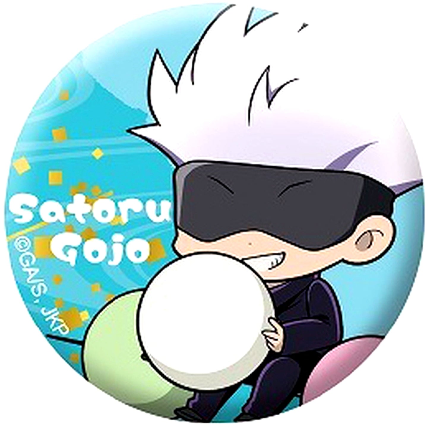 Satoru Gojo Jujutsu Kaisen Mini Button Collection Japanese Sweets Ver. [USED]
