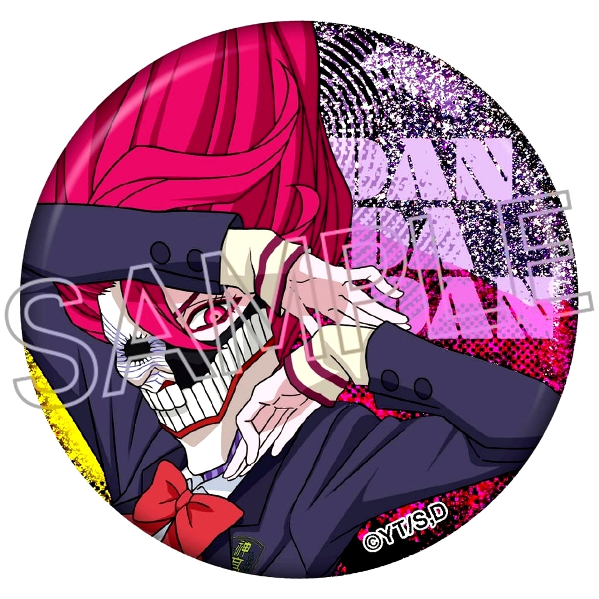 Dandadan Aira Shiratori Transformed Trading Sparkle Button [USED]