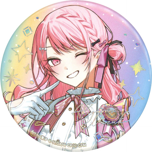 Mizuki Akiyama Project SEKAI COLORFUL STAGE! feat. Hatsune Miku 5th Anniversary Thanksgiving Aurora Foil Stamped Button Collection B [USED]
