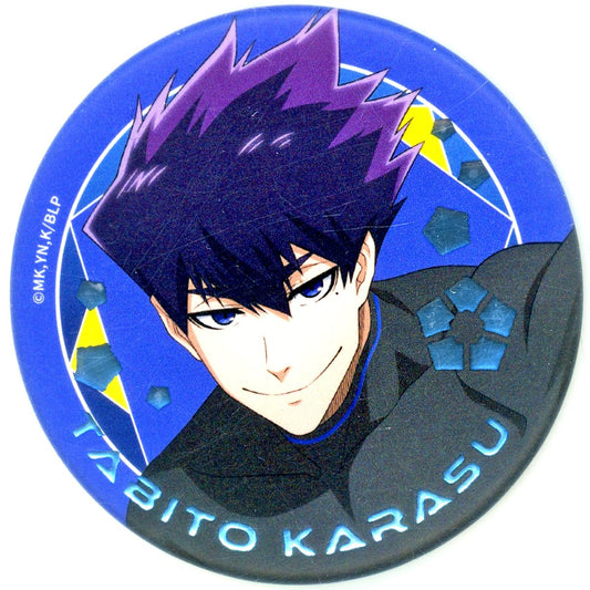 Tabito Karasu Blue Lock Special ver. Trading Matte Button ready fight ver. POP UP SHOP ready fight in Yurakucho Marui [USED]