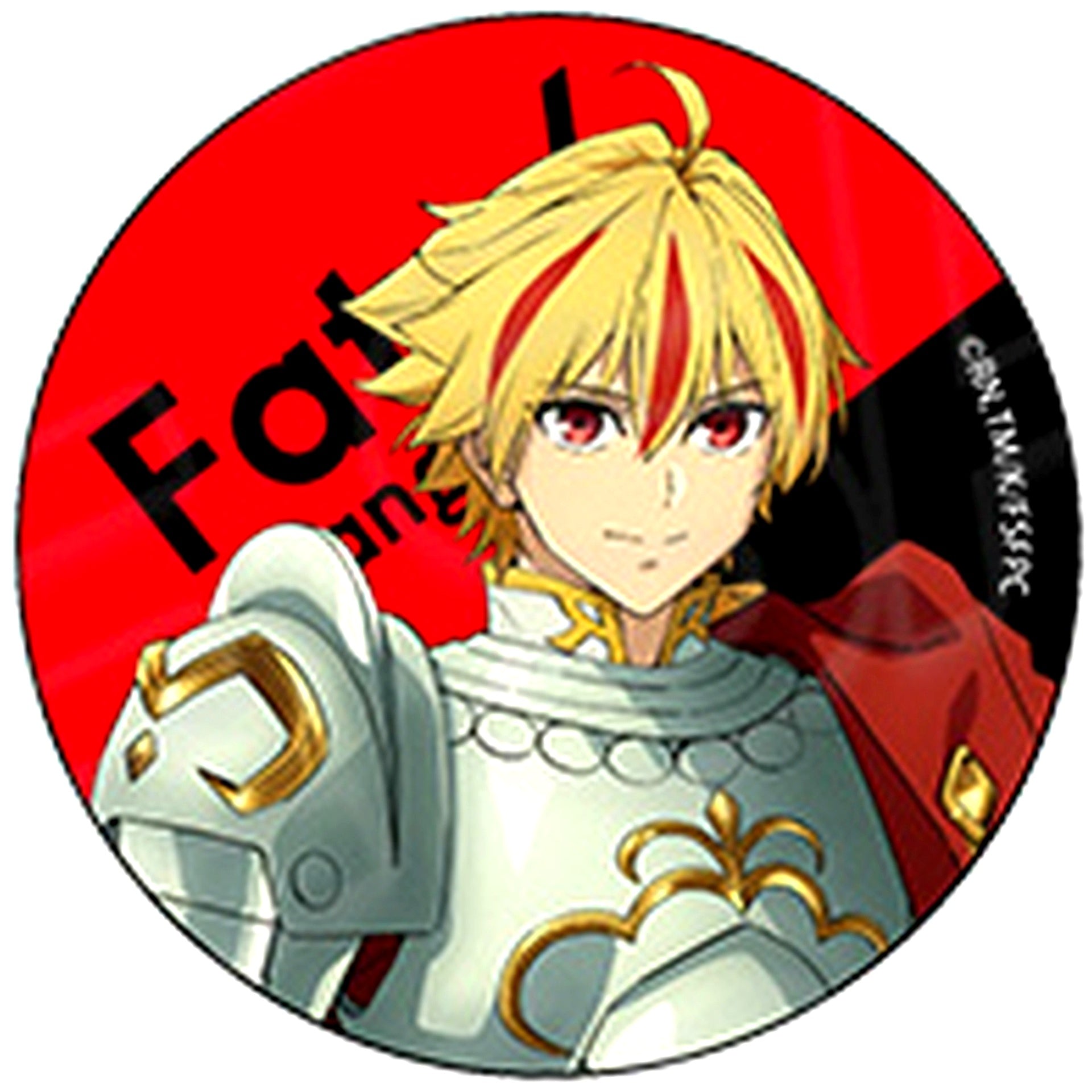 Saber Fate/strange Fake Button Blind [USED]