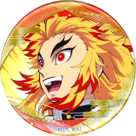 Kyojuro Rengoku Glitter Button Vol. 2 Demon Slayer: Kimetsu no Yaiba Jump Shop Limited [USED]