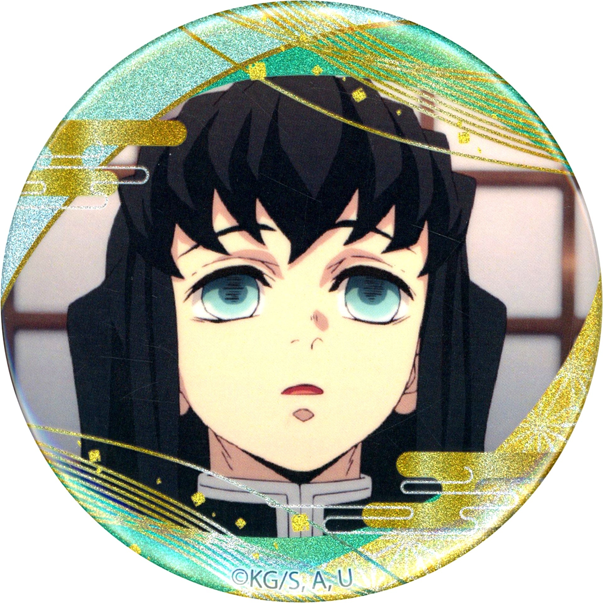 Muichiro Tokito Demon Slayer: Kimetsu no Yaiba Glitter Button Vol.2 Jump Shop Ltd [USED]