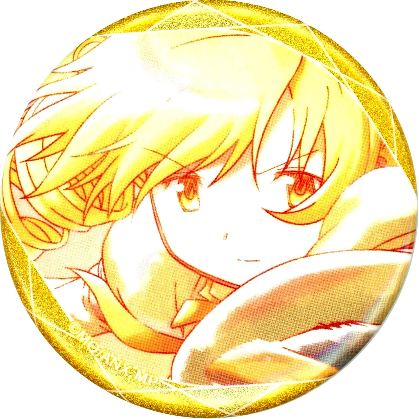 Mami Tomoe Puella Magi Madoka Magica The Movie Rebellion Magical Girl Ver. Trading Ani-Art aqua label Vol.4 Glitter Button Bilibili World 2025 [USED]