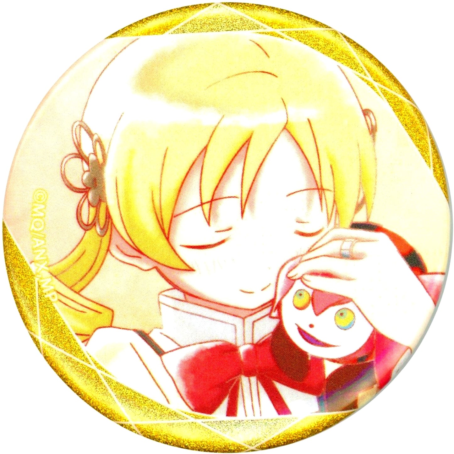 Mami Tomoe Puella Magi Madoka Magica The Movie Rebellion School Uniform Ver. Trading Ani-Art aqua label Vol.4 Glitter Button Bilibili World 2025 [USED]