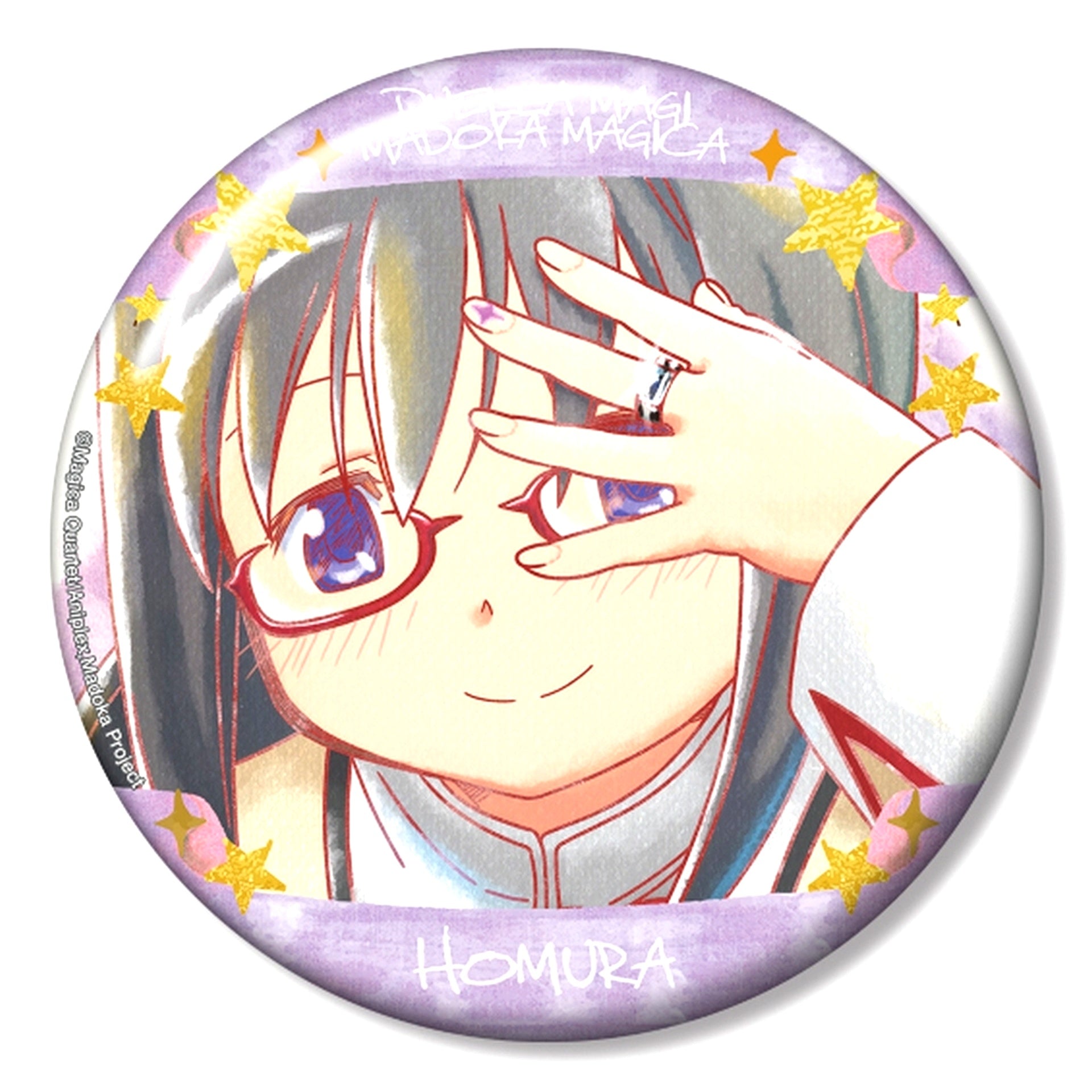 Homura Akemi Puella Magi Madoka Magica The Movie Rebellion School Uniform Ani-Art aqua label 4th 100mm Button Bilibili World 2025 Goods [USED]