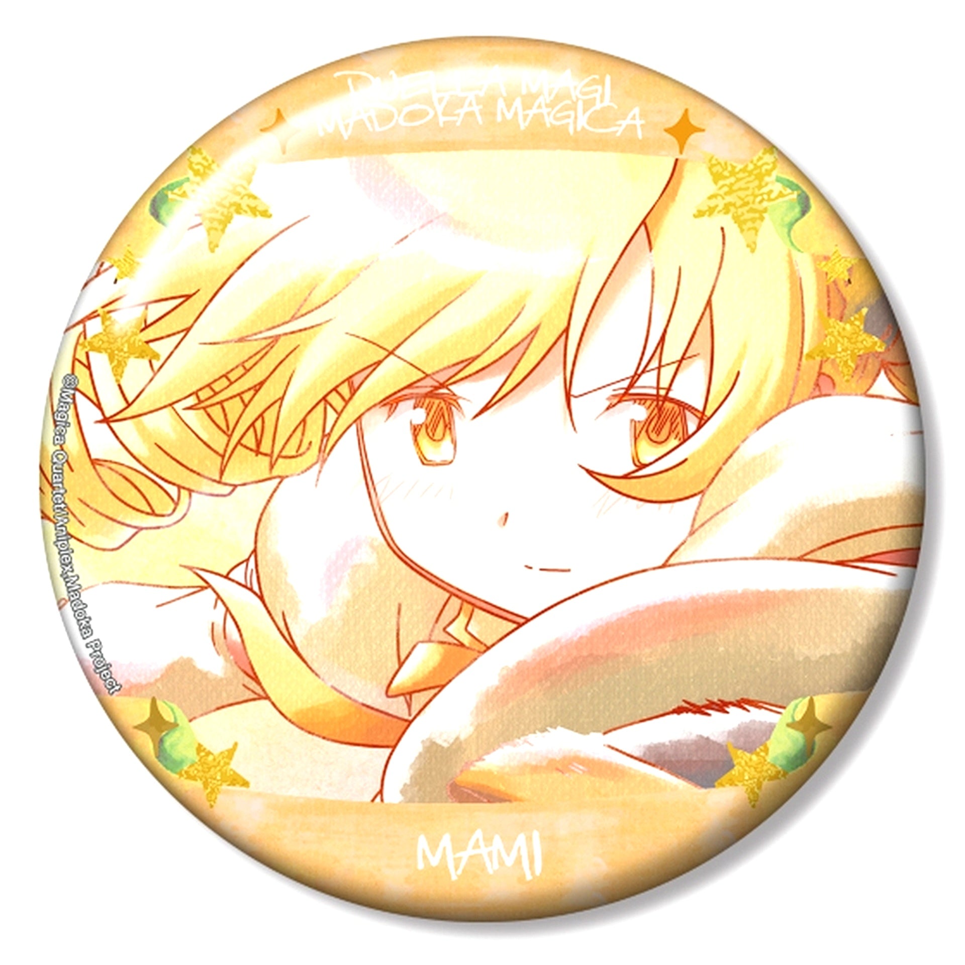 Mami Tomoe Puella Magi Madoka Magica The Movie Rebellion Magical Girl Ani-Art aqua label 4th 100mm Button Bilibili World 2025 Goods [USED]