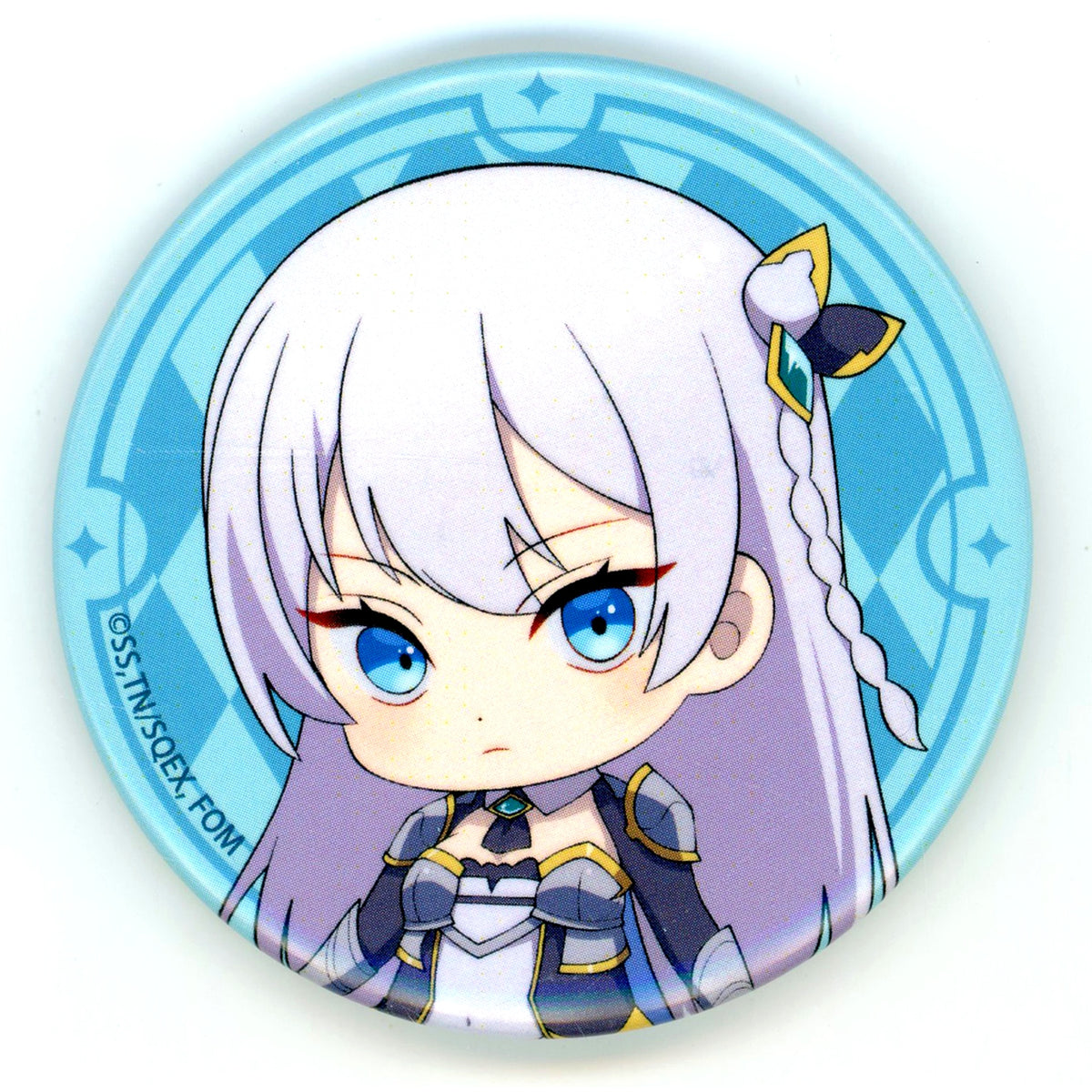 Allucia Citrus From Old Country Bumpkin to Master Swordsman Button Official Illustration [USED]