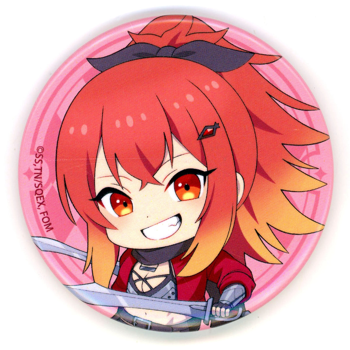 Slena Lisandera From Old Country Bumpkin to Master Swordsman Button Official Illustration [USED]