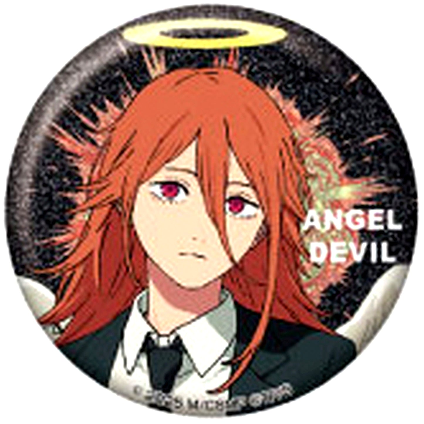 Angel Devil Chainsaw Man The Movie Reze Arc Glitter Button Collection [USED]