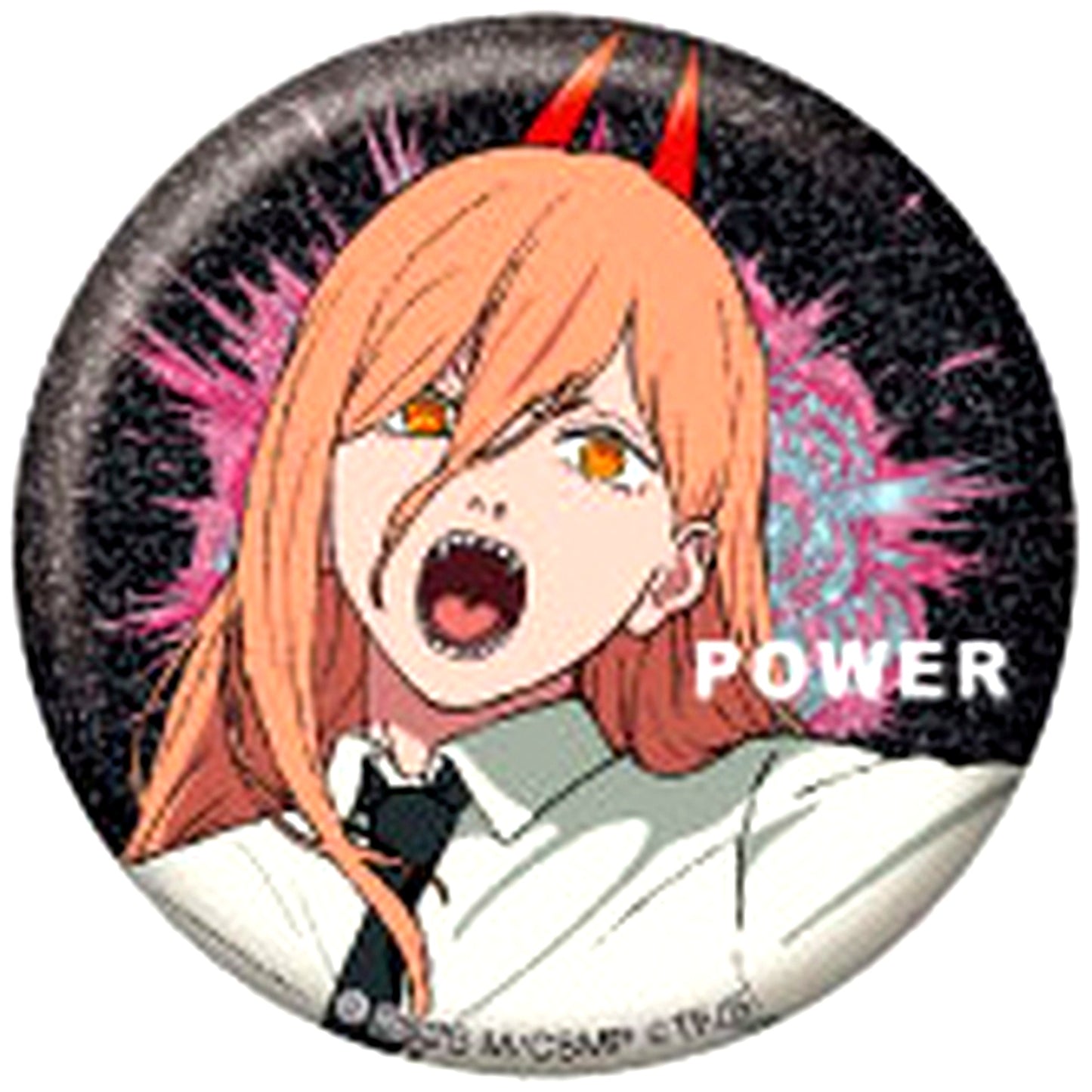 Power Chainsaw Man The Movie Reze Arc Glitter Button Collection [USED]