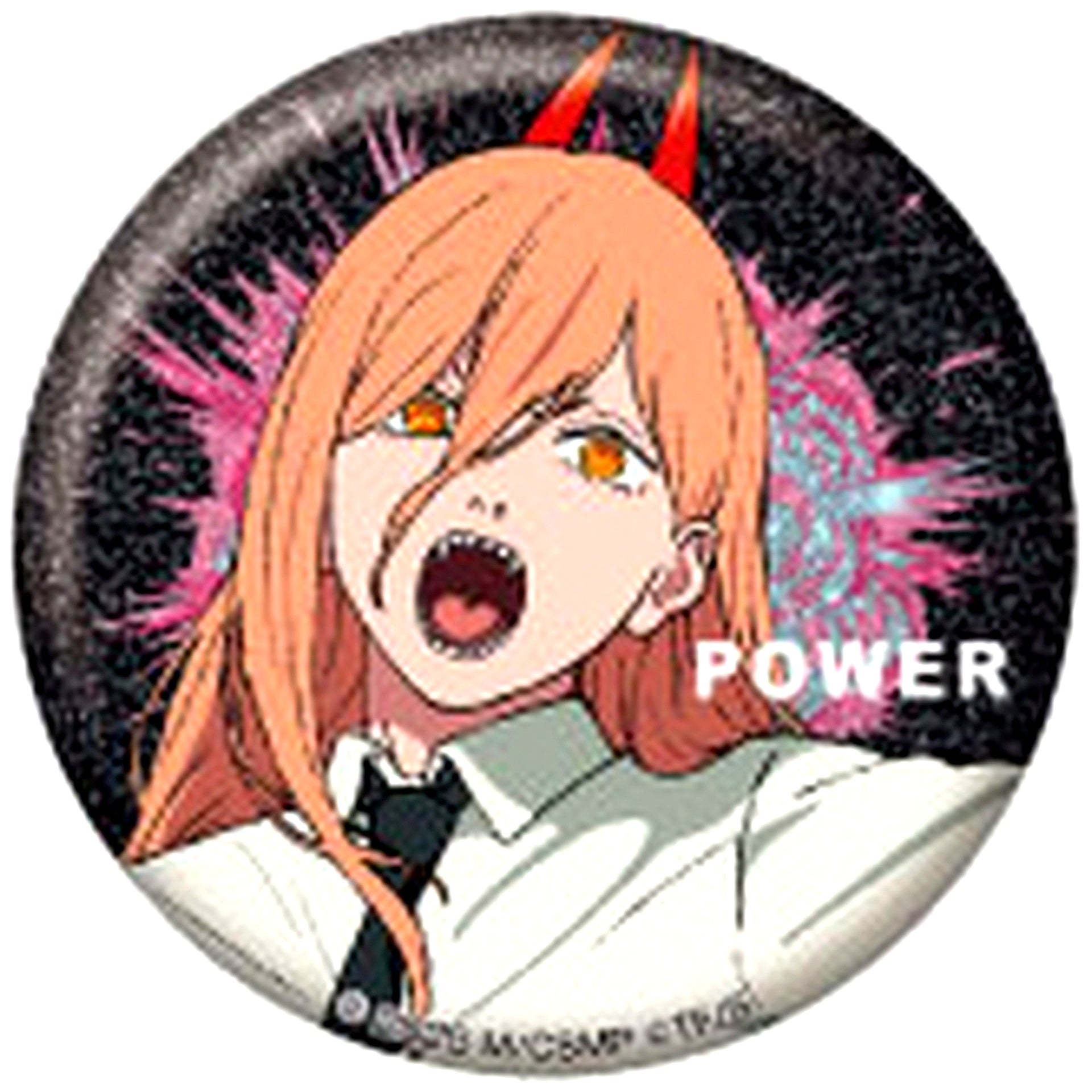 Power Chainsaw Man The Movie Reze Arc Glitter Button Collection [USED]