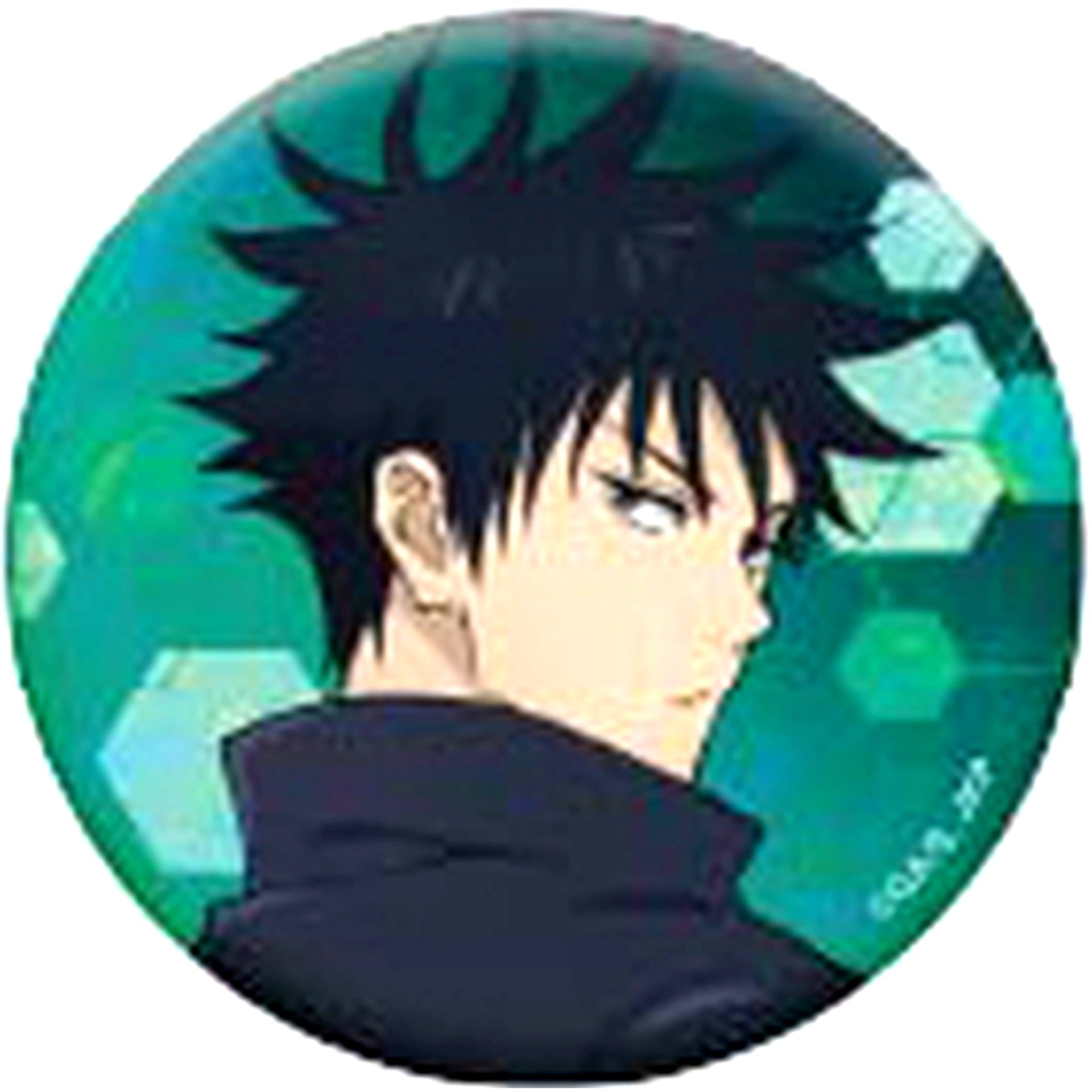 Megumi Fushiguro Jujutsu Kaisen Season 2 Hologram Character Button Collection [USED]