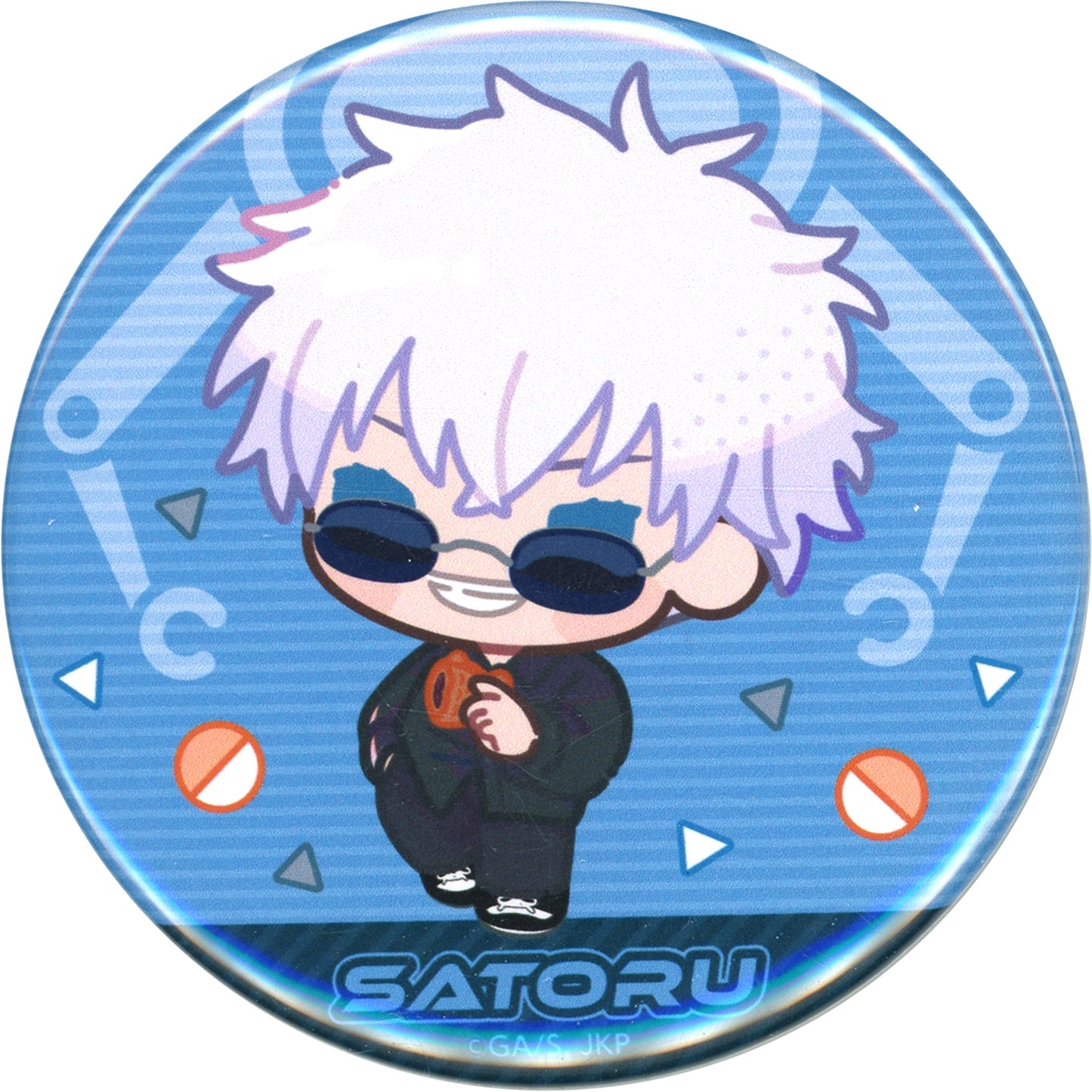 Satoru Gojo Jujutsu Kaisen Trading Mini Character Button GiGO POP UP SHOP [USED]