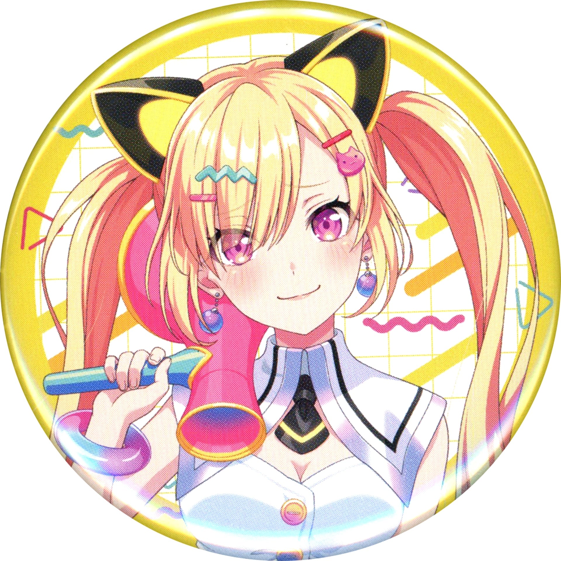 Arare Nakamachi BanG Dream! Button ver. CD Mugendai Mewtype 2nd Single Hi-Vision Animate Purchase Bonus [USED]