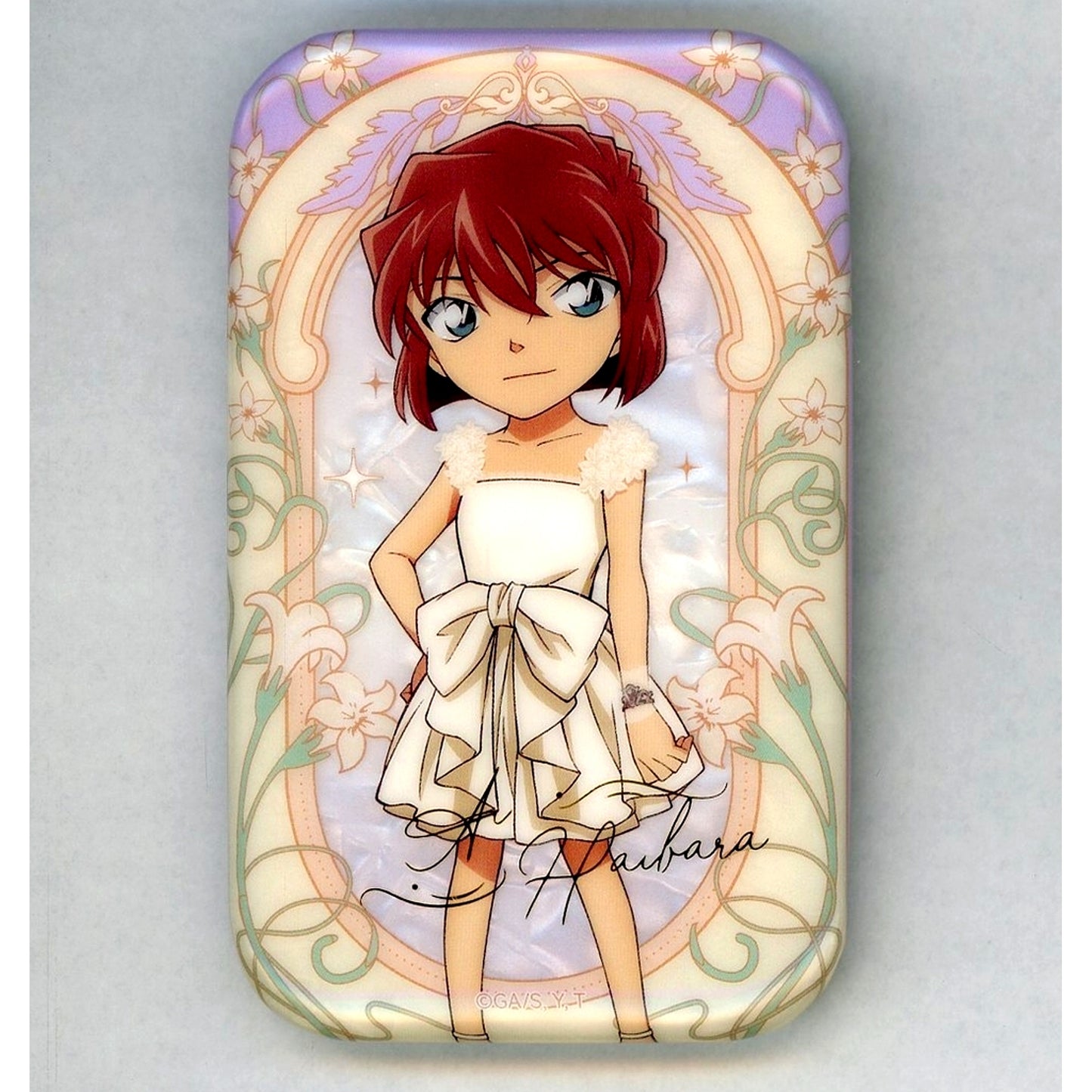 Ai Haibara Detective Conan 30th Anniversary x AIMON Trading Square Button China Limited [USED]