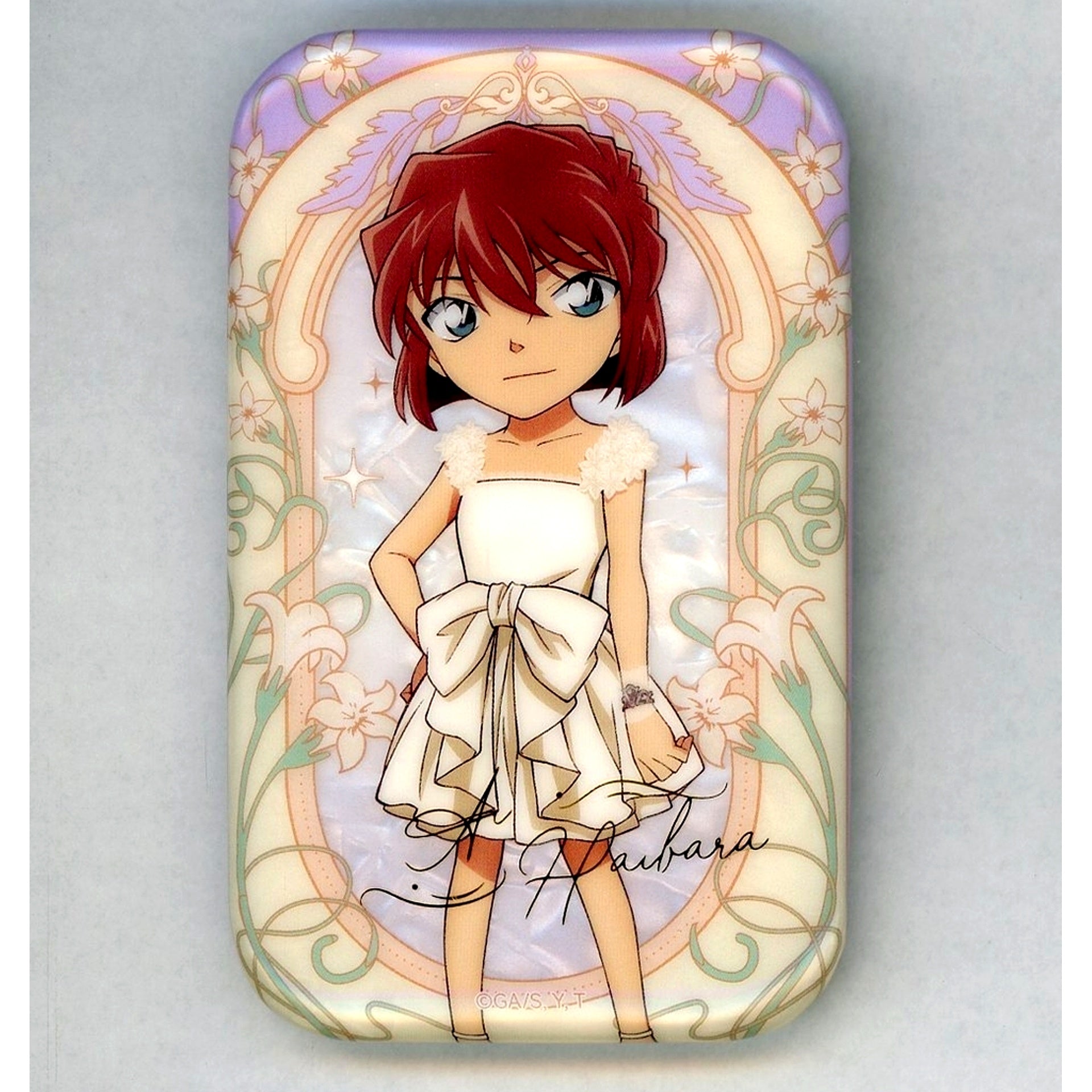 Ai Haibara Detective Conan 30th Anniversary x AIMON Trading Square Button China Limited [USED]