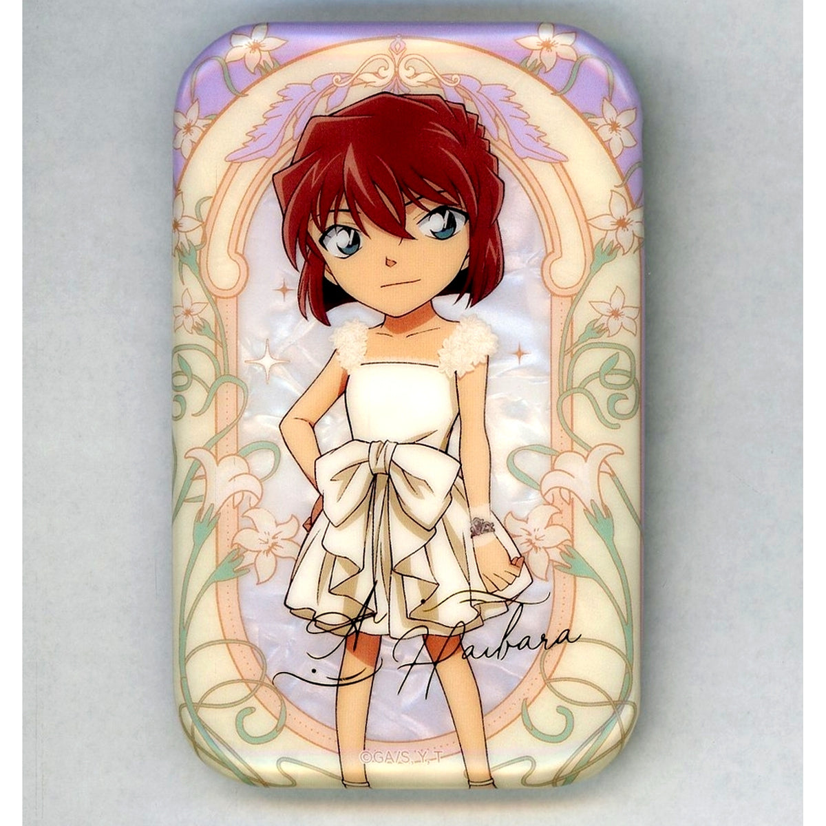 Ai Haibara Detective Conan 30th Anniversary x AIMON Trading Square Button China Limited [USED]