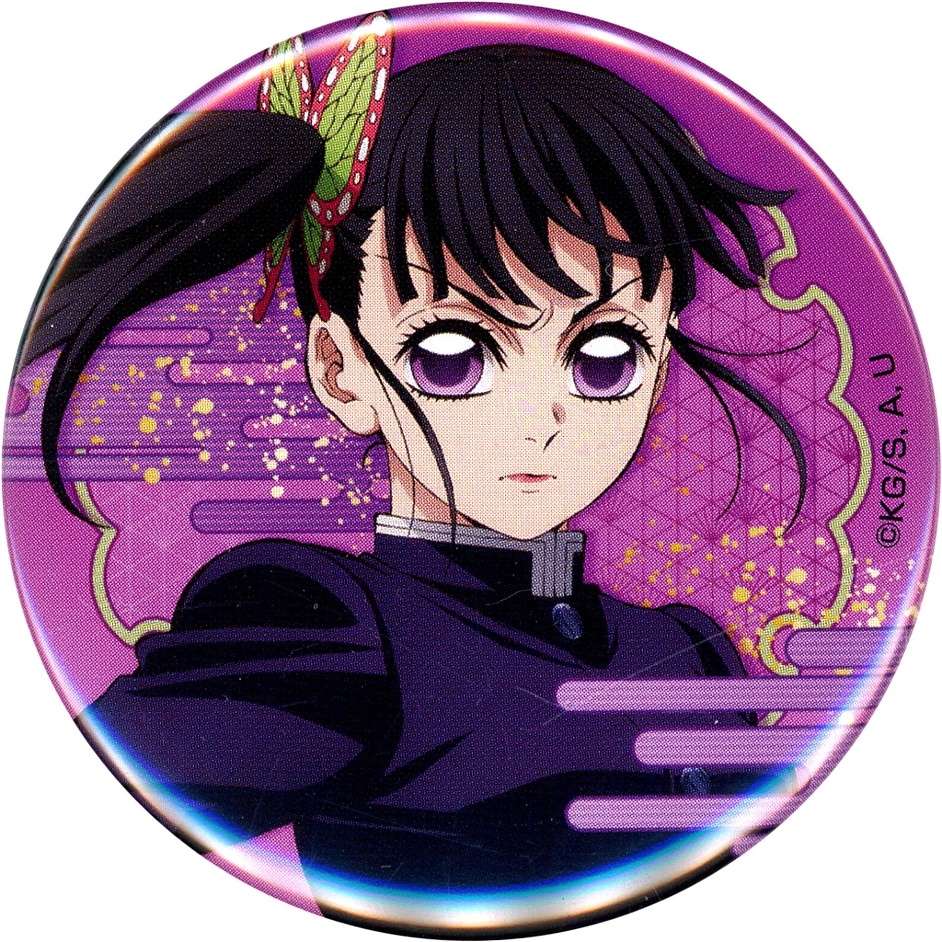 Kanao Tsuyuri Demon Slayer: Kimetsu no Yaiba Movie Mugen Castle Arc Random Button Chapter 1 Akaza Sairai Theater Goods [USED]