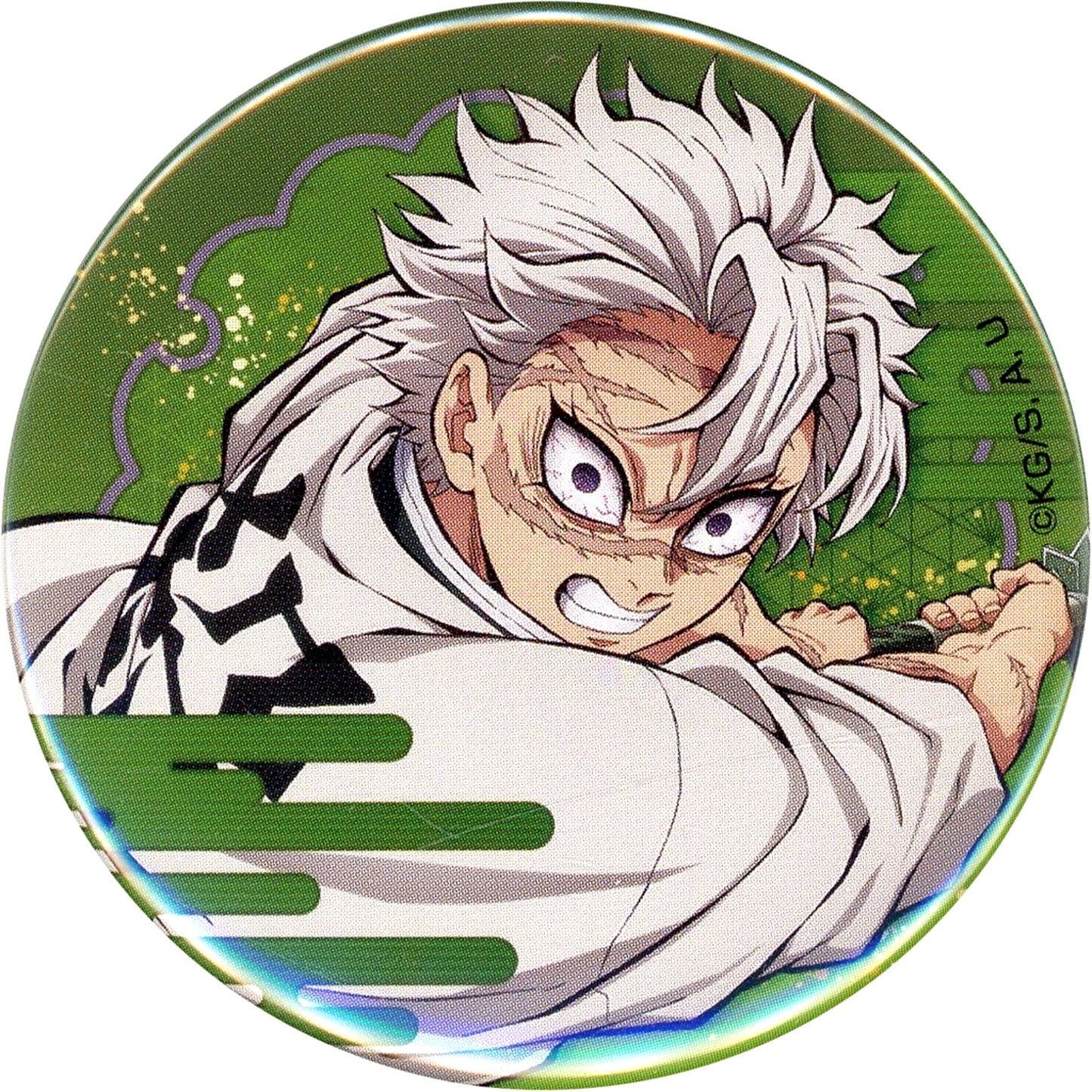 Sanemi Shinazugawa Demon Slayer Infinity Castle Arc Part 1 Akaza Returns Random Button Theater Goods [USED]