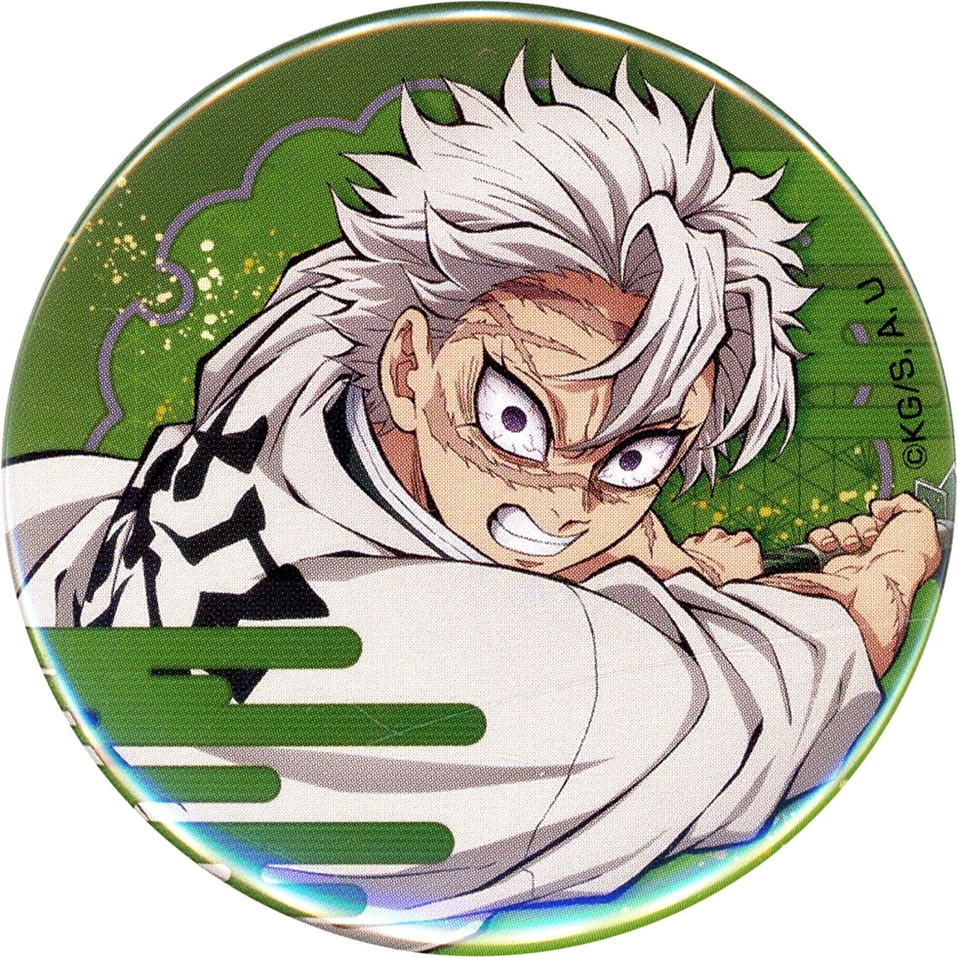 Sanemi Shinazugawa Demon Slayer Infinity Castle Arc Part 1 Akaza Returns Random Button Theater Goods [USED]