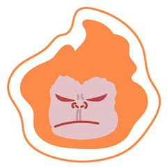 Endeavor Gorilla Gorilla Gorilla My Hero Academia Animal Series Sagara Badge [USED]