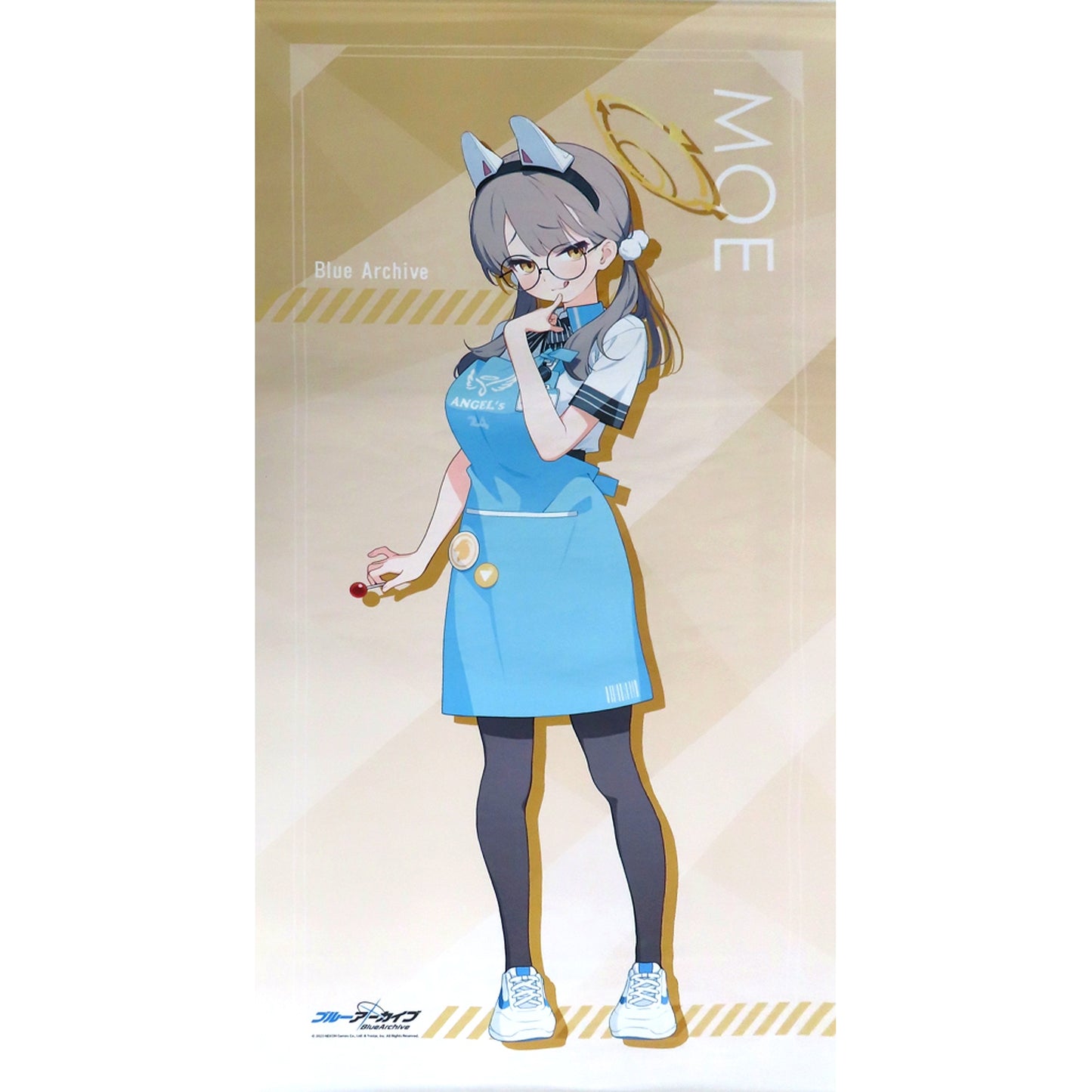Kazekura Moe Jumbo Tapestry Blue Archive x Lawson Loppi HMV & Books Online Limited [USED]