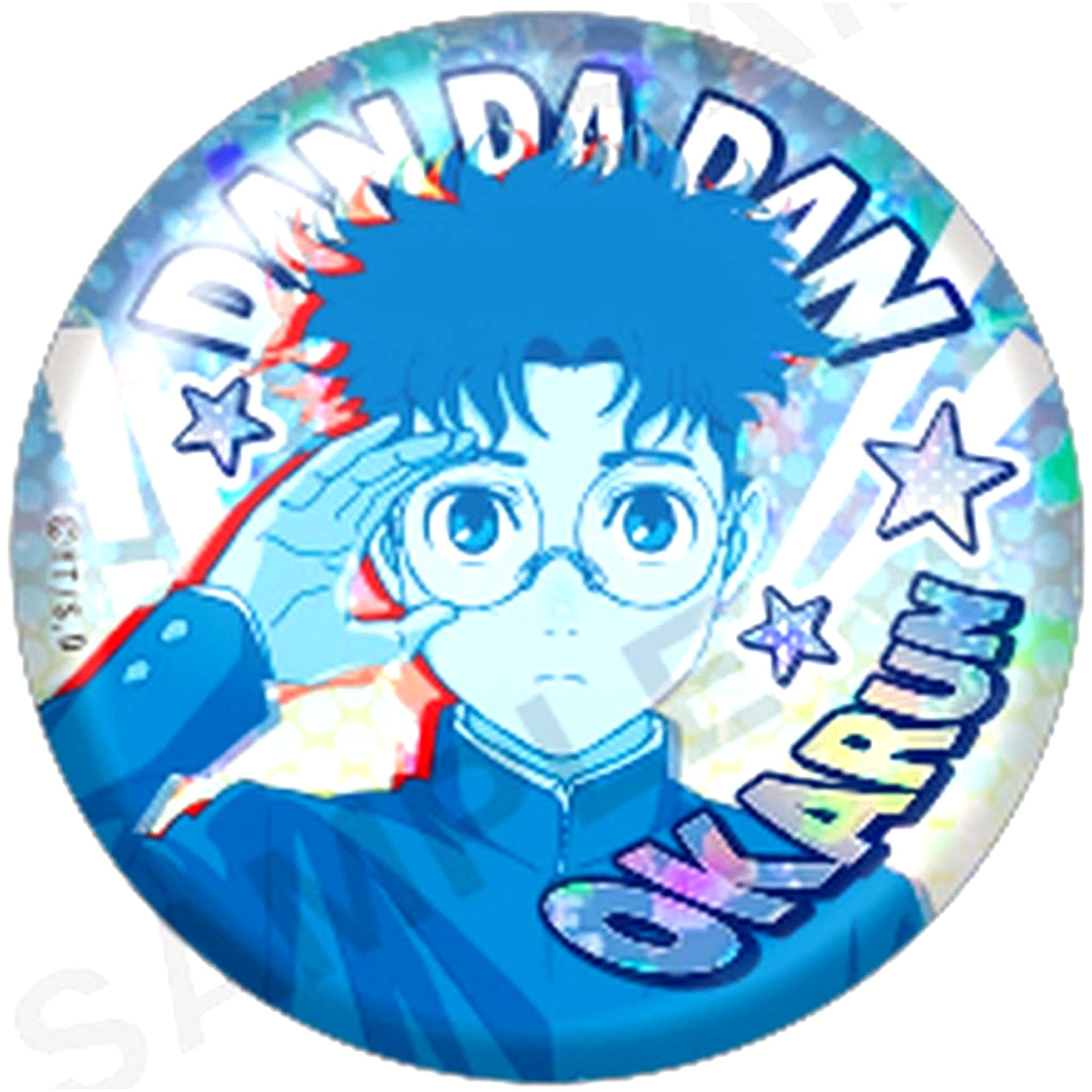 Dandadan Ken Takakura Okarun Trading Hologram Button Vol.1 [USED]