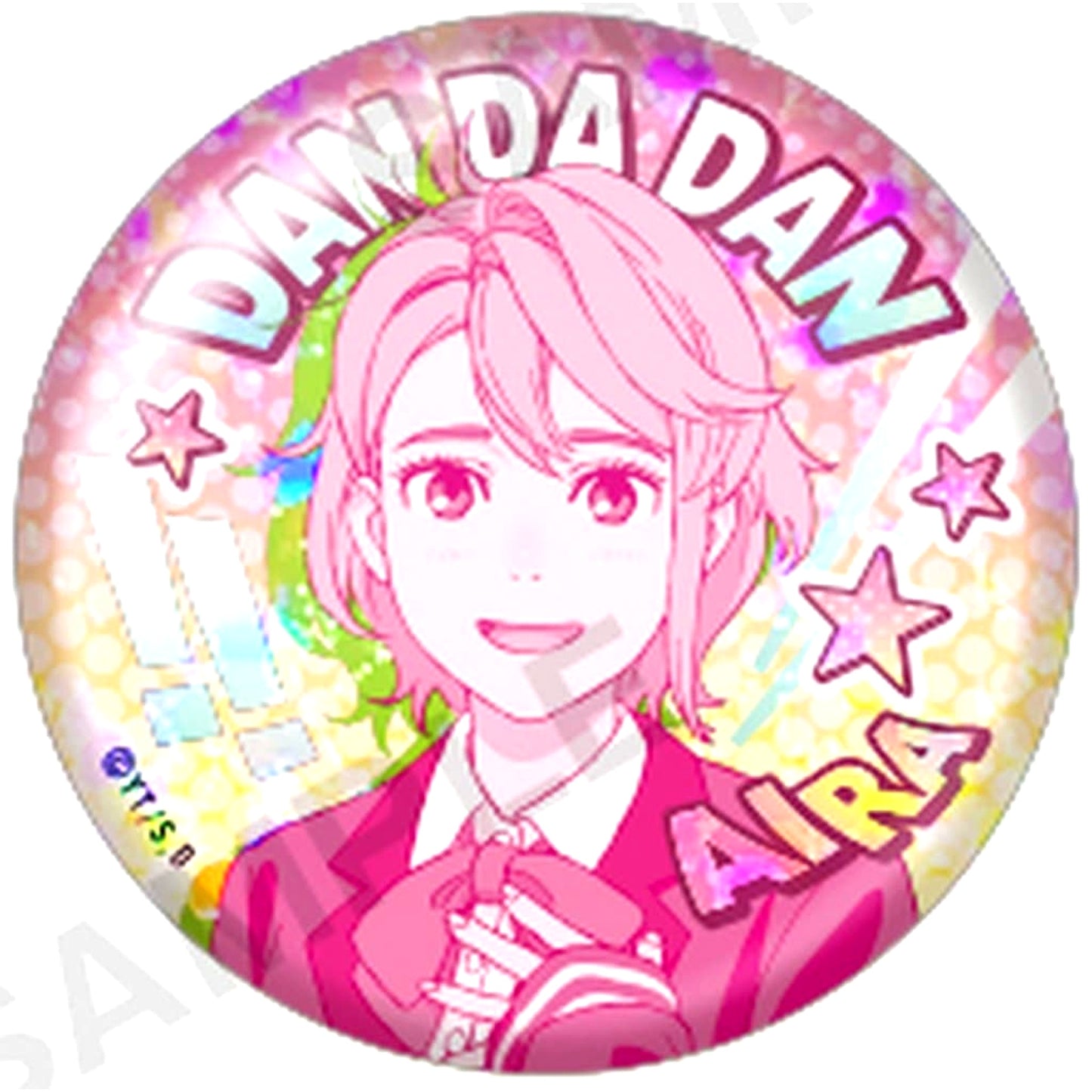 Dandadan Aira Shiratori aka Aira Trading Hologram Button Vol.1 [USED]