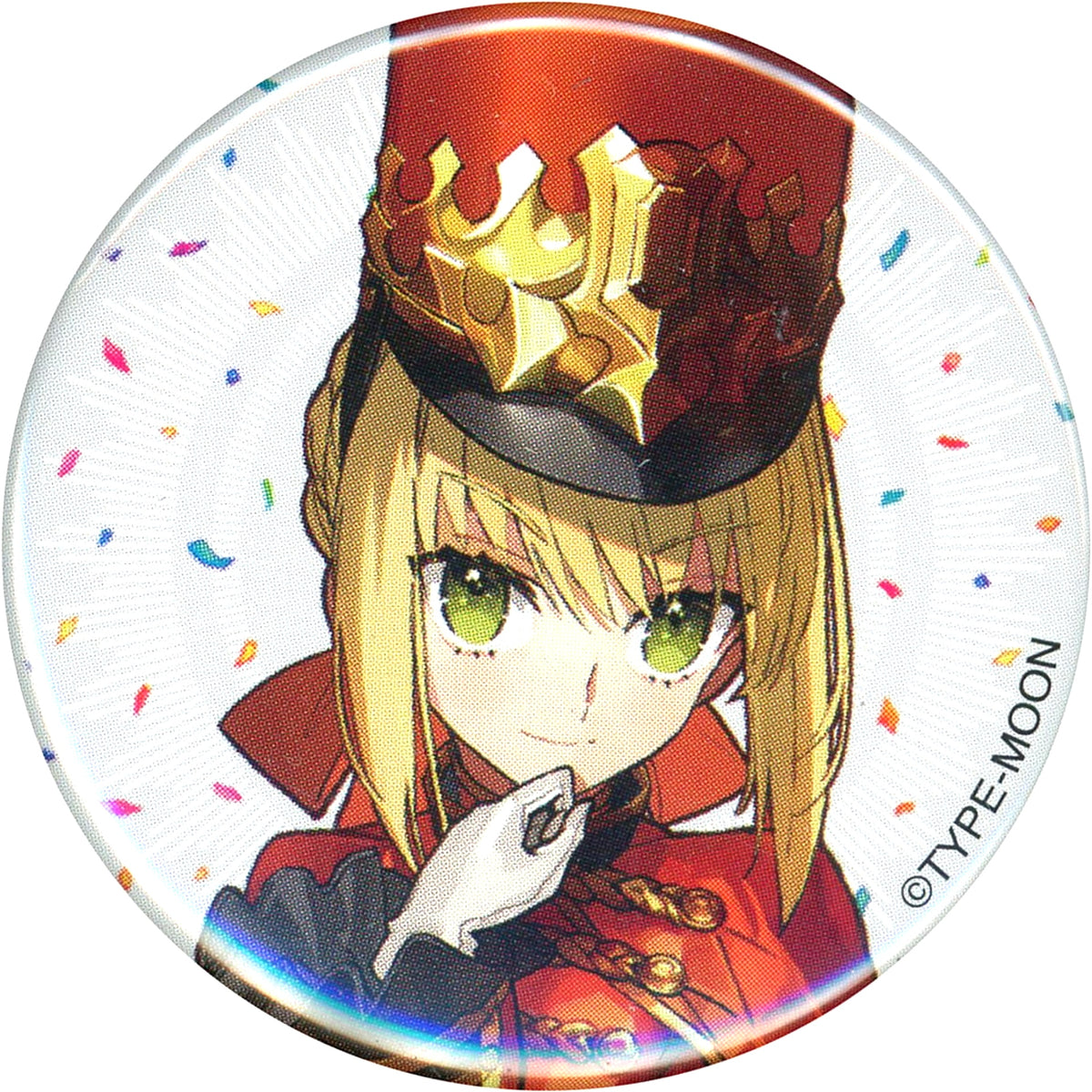 Nero Claudius Wada Arco Exhibition Fate & Fate/EXTRA ART WORKS flower parade Encore Random Button Vol.1 [USED]