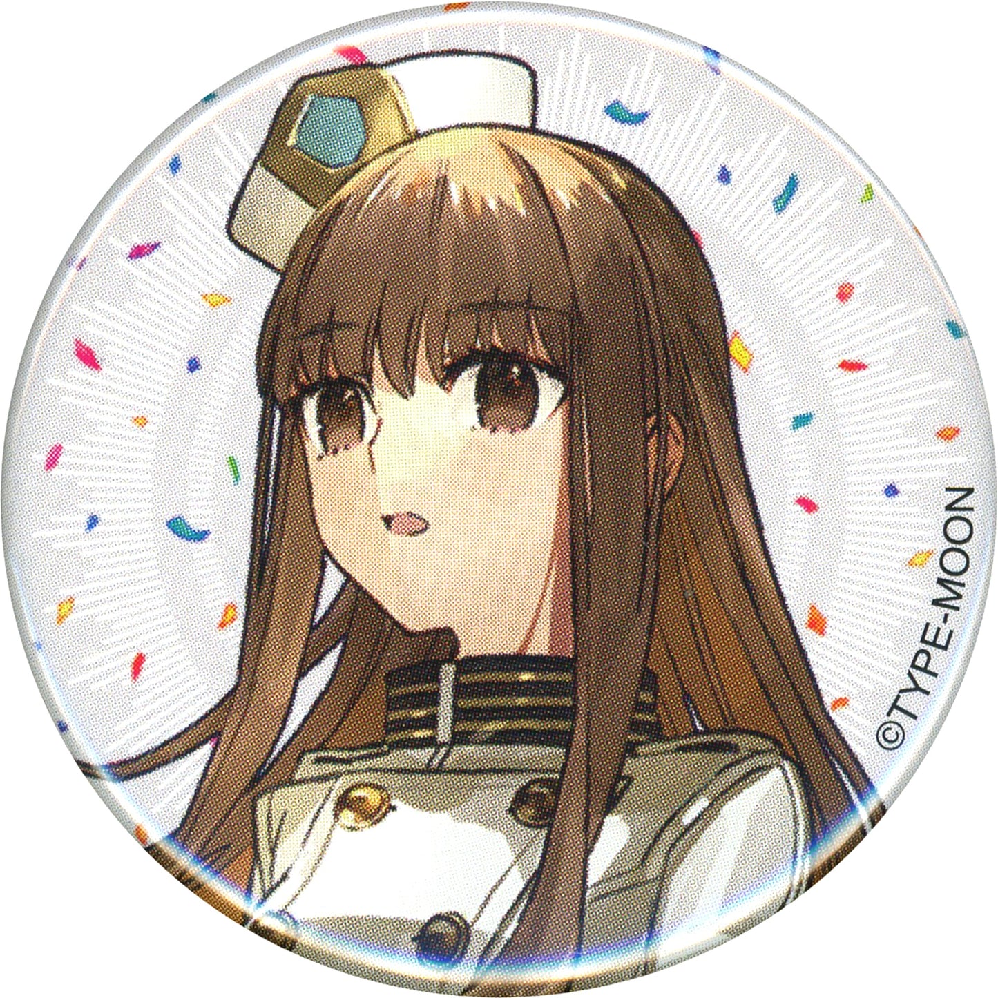 Hakuno Kishinami Female Fate/EXTRA Random Button Vol. 2 Wada Arco Exhibition Fate and Fate/EXTRA ART WORKS flower parade Encore [USED]