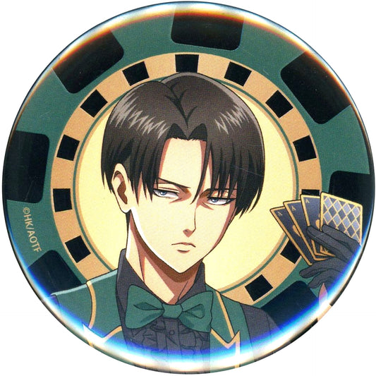 Levi Ackerman Attack on Titan Casino Dealer Trading Button Animega x Sofmap Fair [USED]