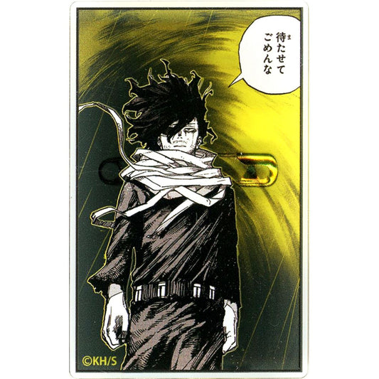 Shota Aizawa Kohei Horikoshi My Hero Academia Exhibition Quote Acrylic Badge Collection [USED]