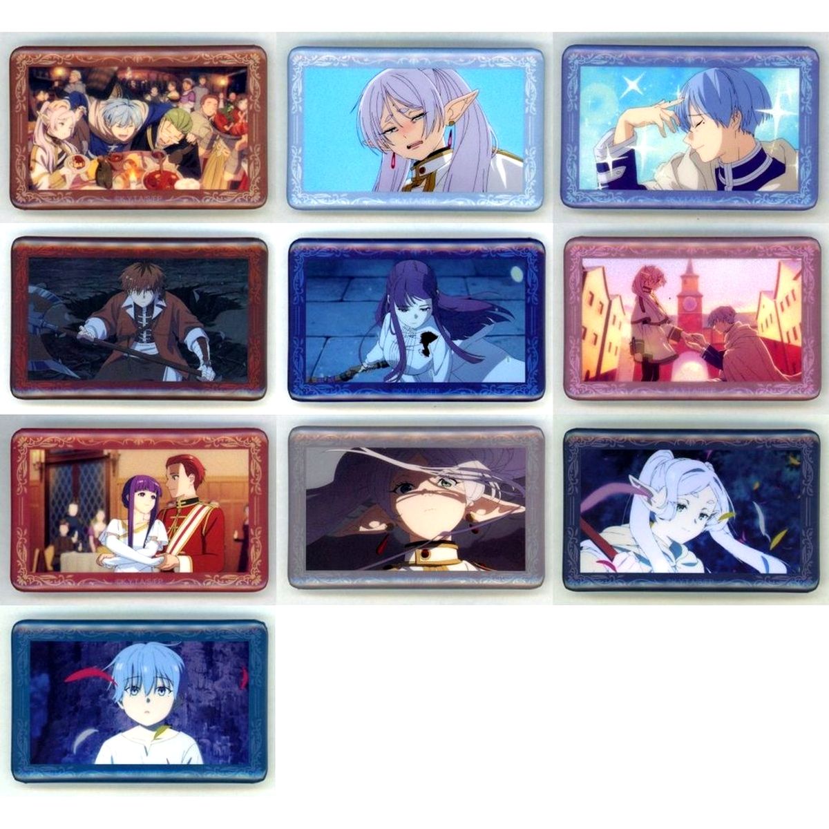 Set of 10 Frieren: Beyond Journey's End TV Button China Limited [USED]