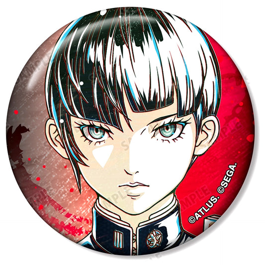 Protagonist Shin Megami Tensei V Vengeance Trading Ani-Art Button [USED]