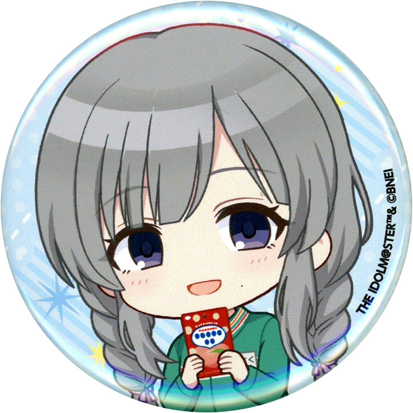Kiriko Yukoku The Idolmaster Shiny Colors Mini Character Badge Ver. 2 Seven Net Limited [USED]