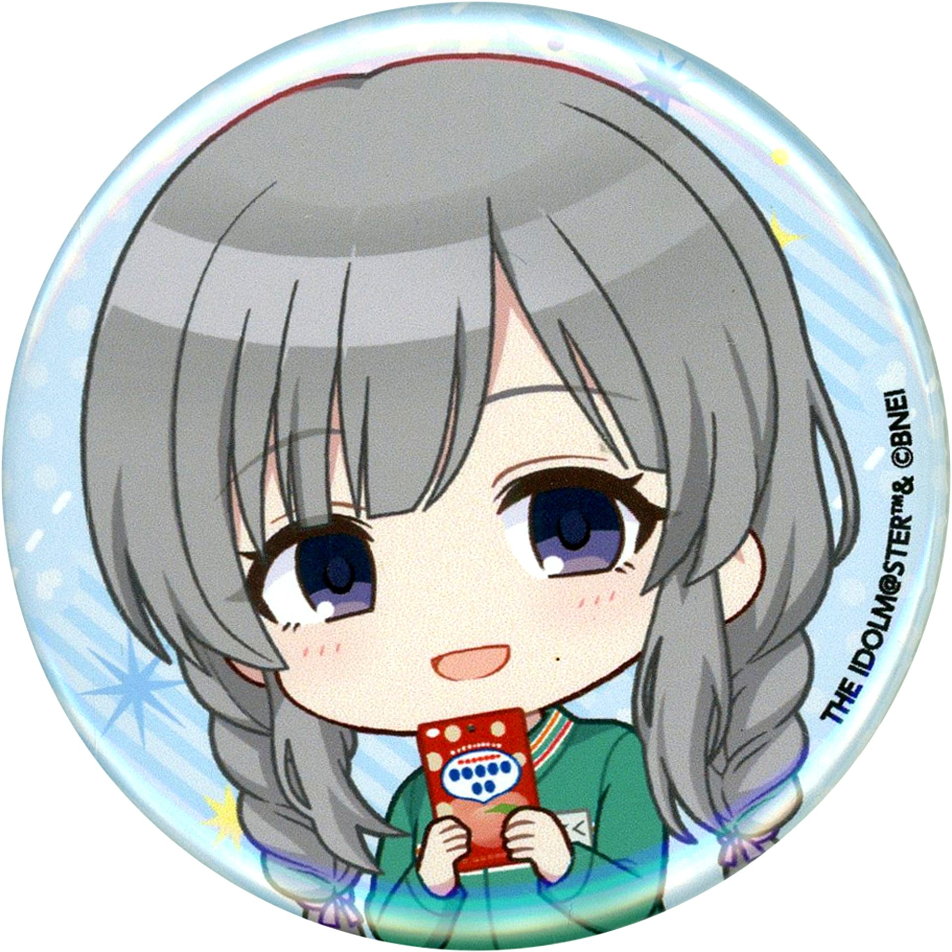 Kiriko Yukoku The Idolmaster Shiny Colors Mini Character Badge Ver. 2 Seven Net Limited [USED]