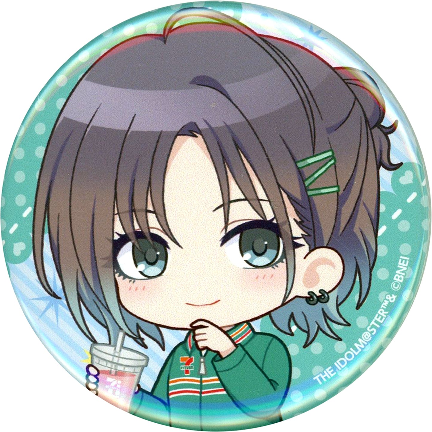 Toru Asakura The Idolmaster Shiny Colors Mini Character Badge Ver. 2 Seven Net Limited [USED]