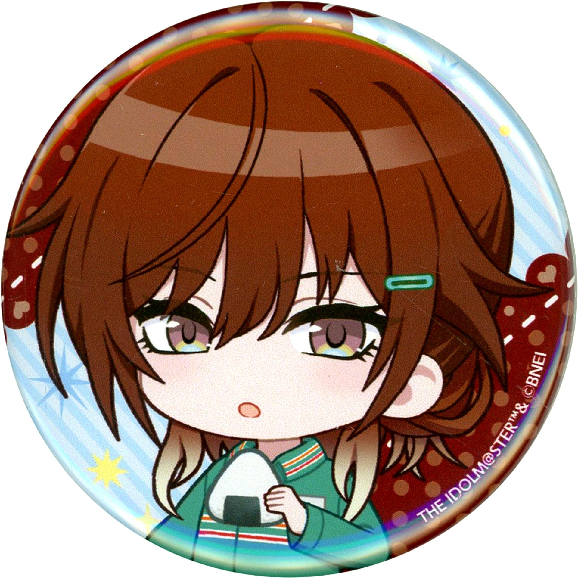 Mikoto Aketa The Idolmaster Shiny Colors Mini Character Badge Ver. 2 Seven Net Limited [USED]
