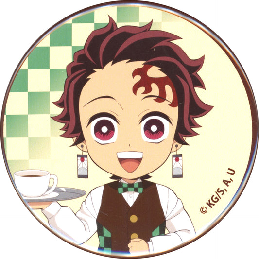 Tanjiro Kamado Demon Slayer Kimetsu no Yaiba Tokyu Hotels Special Buffet 2025 Button [USED]