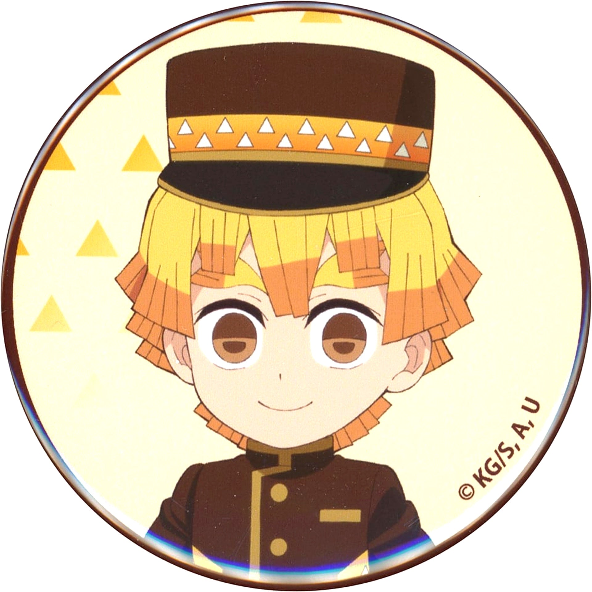 Zenitsu Agatsuma Demon Slayer x Tokyu Hotels Special Buffet 2025 Button [USED]