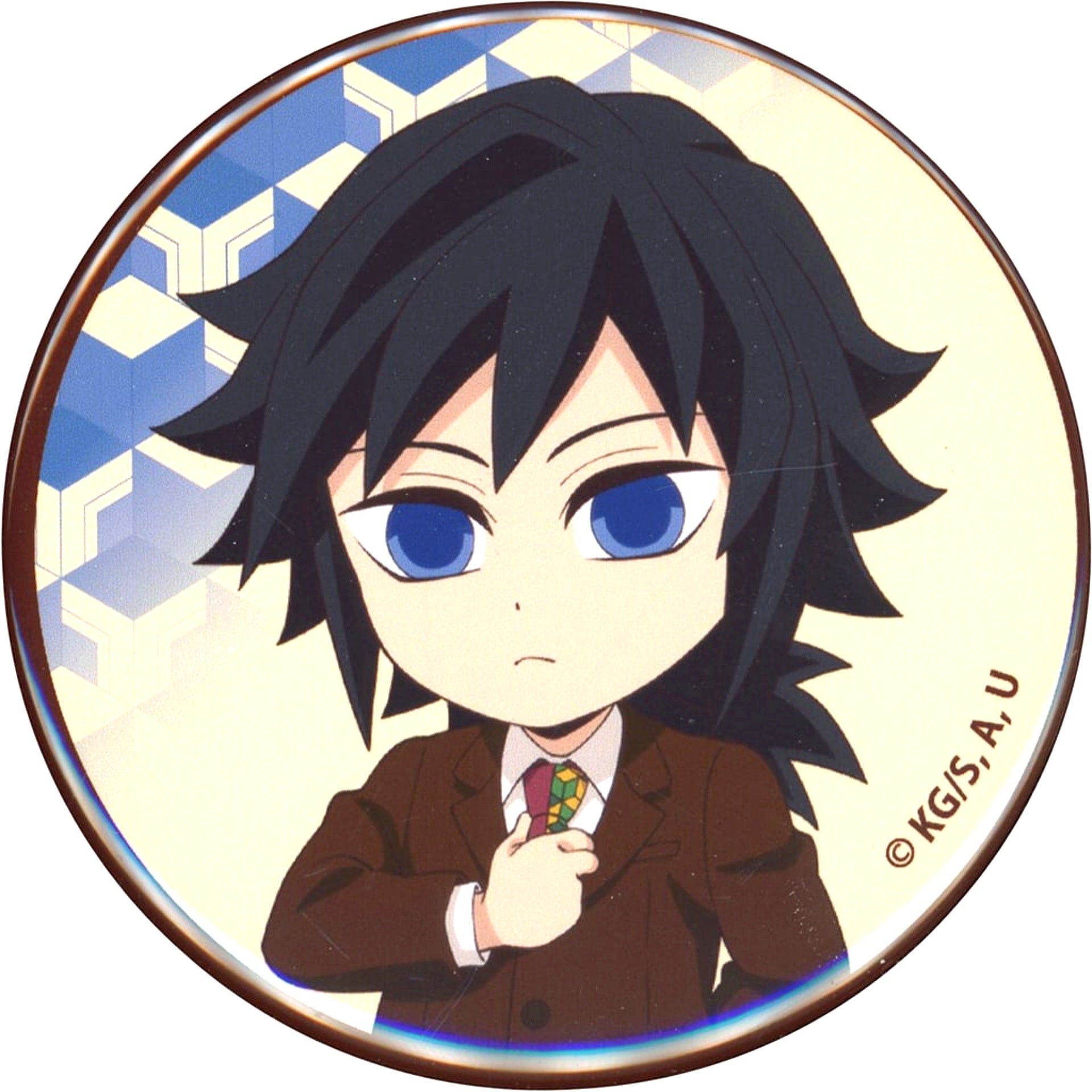 Giyu Tomioka Demon Slayer x Tokyu Hotels Special Buffet 2025 Button [USED]