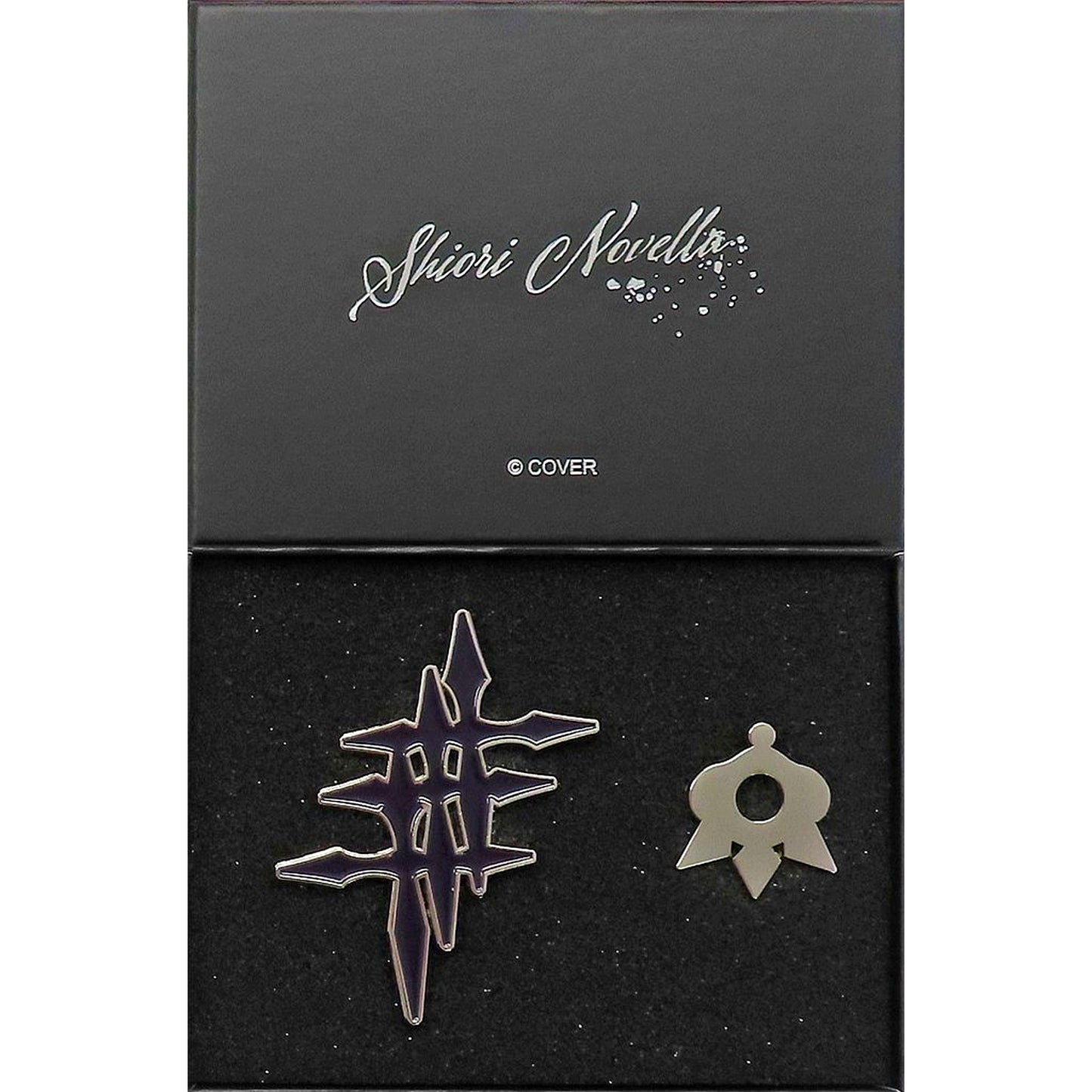Shiori Novella Matching Pin Badge with Shiorin Set of 2 VTuber hololive English Shiori Novella New Outfit Celebration 2025 [USED]