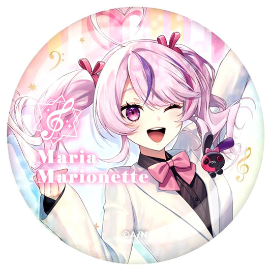 Maria Marionette Ver. 2 Virtual YouTuber Nijisanji Hologram Button NIJISANJI EN ILUNA 3rd Anniversary [USED]