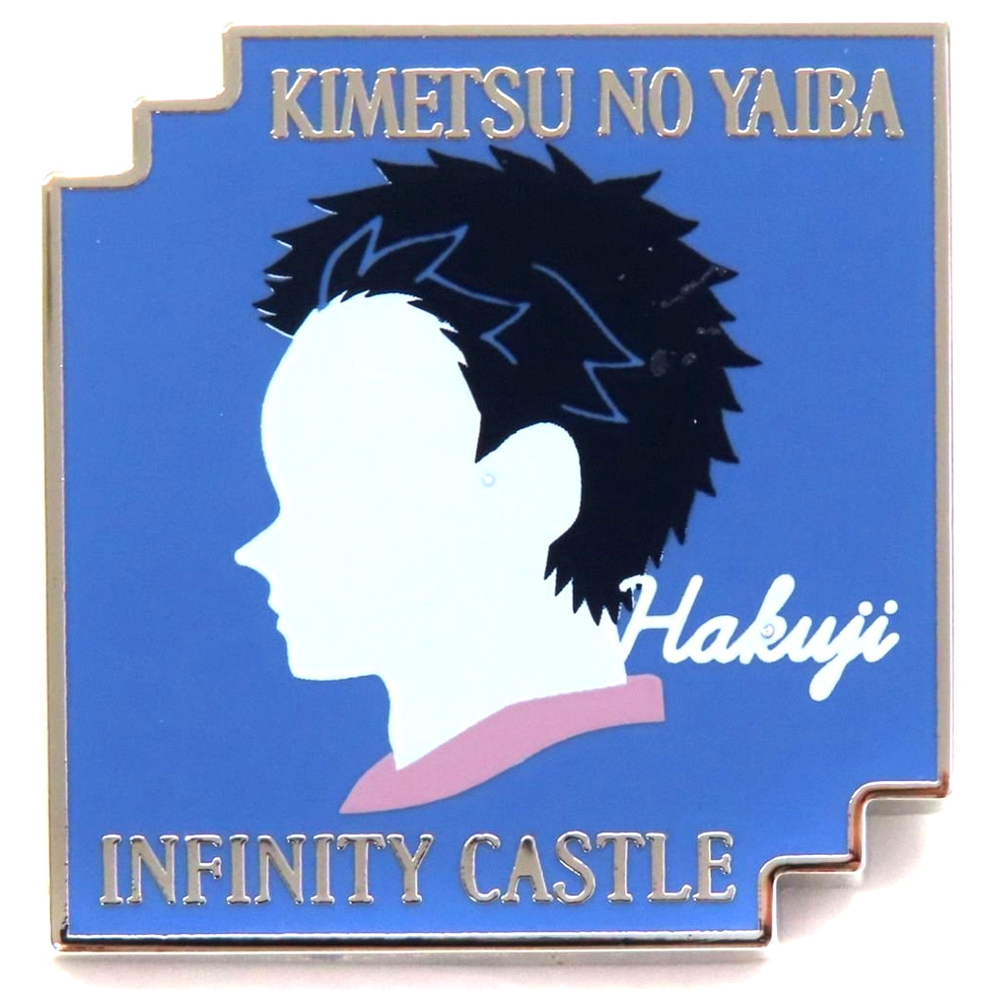 Hakuji Demon Slayer: Kimetsu no Yaiba Character Motif Pin Vol.2 Movie Mugen Castle Arc Chapter 1 Akaza Sairai Theater Goods [USED]
