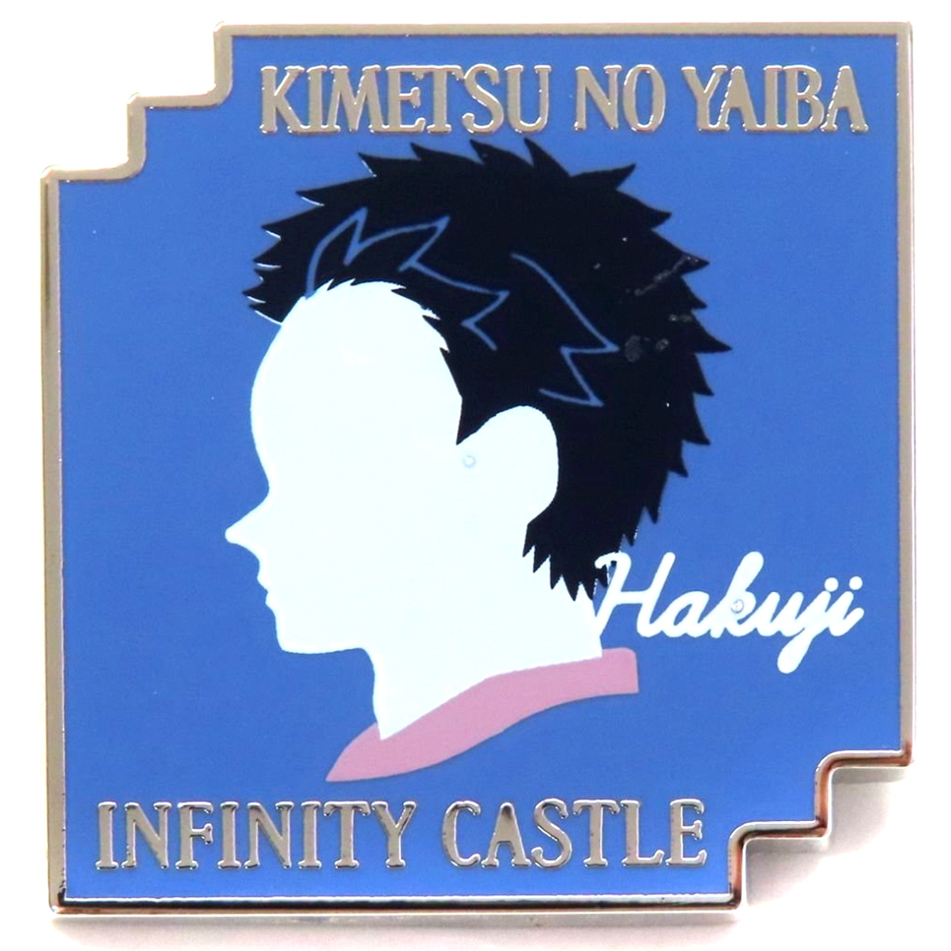 Hakuji Demon Slayer: Kimetsu no Yaiba Character Motif Pin Vol.2 Movie Mugen Castle Arc Chapter 1 Akaza Sairai Theater Goods [USED]