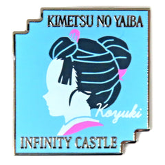 Koyuki Demon Slayer: Kimetsu no Yaiba Character Motif Pin Vol.2 Movie Mugen Castle Arc Chapter 1 Akaza Sairai Theater Goods [USED]